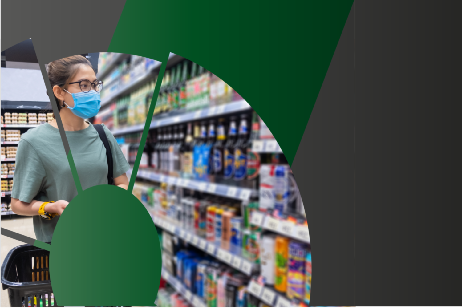 mulher fazendo compras