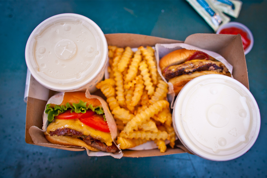 fast food hamburguer restaurante QSR