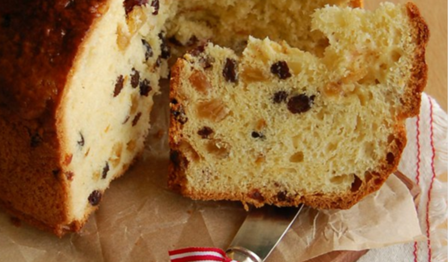 panetone panettone bolo frutas natal