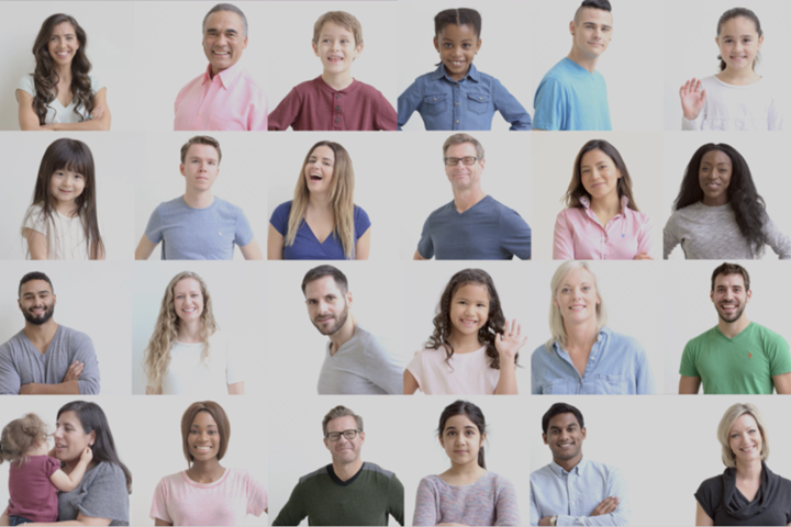 diferentes personas, que representan la diversidad