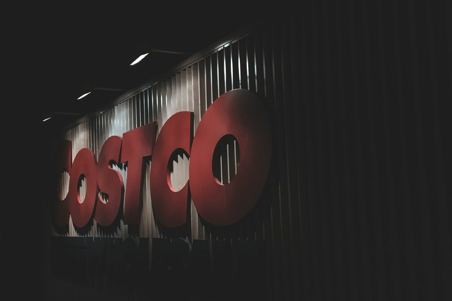 costco sign