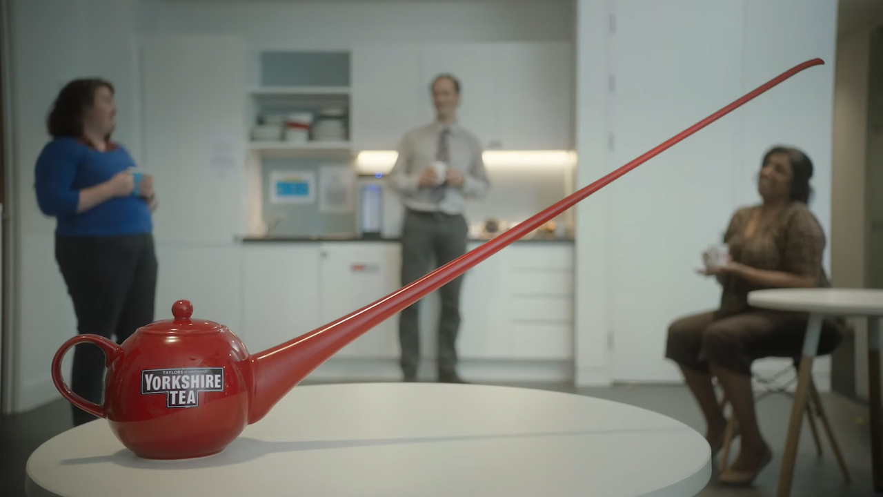 Introducing... The Social Distancing Teapot, Yorkshire Tea