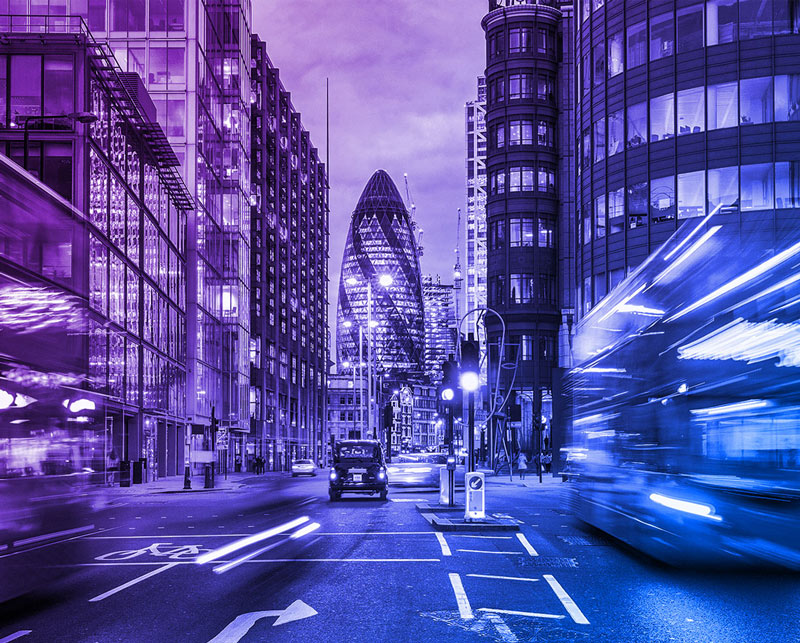 Photo of a London street with the Gherkin in the background - Preview image for Kantar BrandZ UK